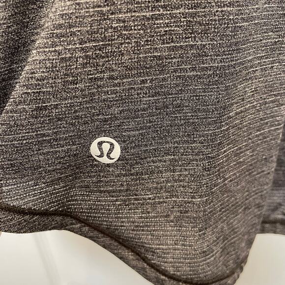 Lululemon Tank / Singlet Heather Black with Cutout Design Keyhole Back 2 / 4 - Picture 3 of 3